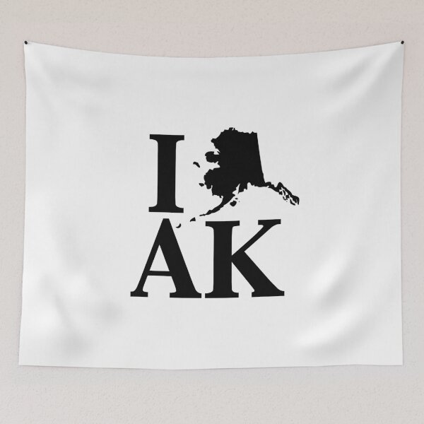 Item preview, I Heart Alaska graphic heart love design designed and sold by kimberlyjensen.