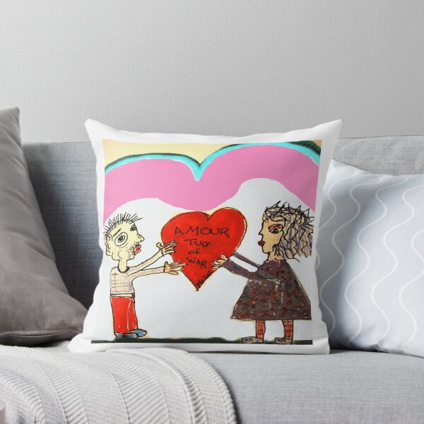 Item preview, Amour Tug Of War Valentine designed and sold by Maureen Zaharie.