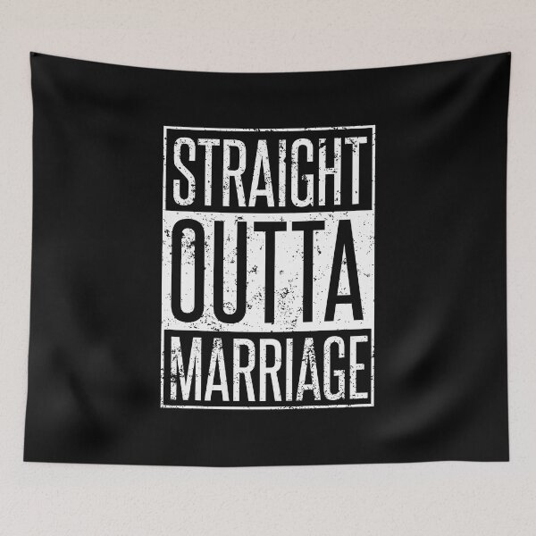 Item preview, Divorce Shirt Funny Straight Outta Marriage Women Divorce Shirts Men Divorced designed and sold by KentuckyGirlTee.