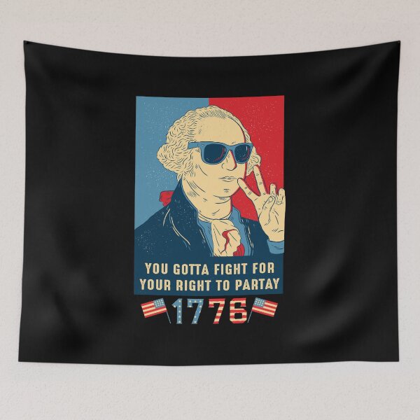 Item preview, You Gotta Fight For Your Right To Partay - George Washington designed and sold by KoolMoDee.