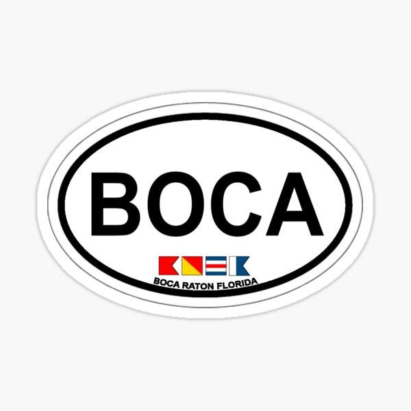 Vista previa del artículo con la obra «Boca Ratón.», diseñado y vendido por America Roadside..