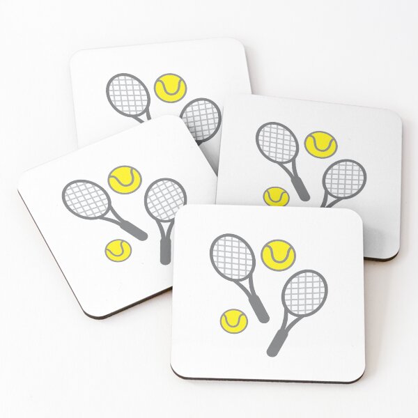 Item preview, Tennis racquet and balls designed and sold by jazzydevil.