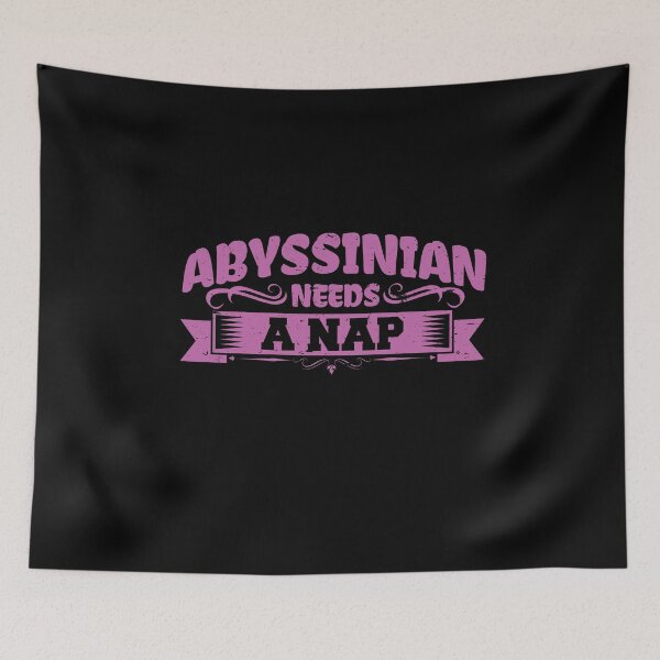 Item preview, Abisinio necesita una siesta !! designed and sold by VisionairsClub.