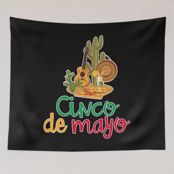Item preview, Cinco De Mayo - Guitar   designed and sold by Bendthetrend.