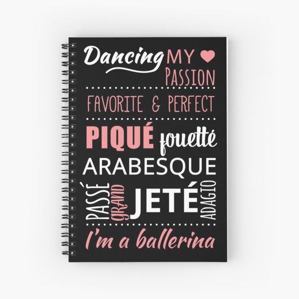 Item preview, I'm a Ballerina !! Ballet Words Classical dance designed and sold by Bebichic.