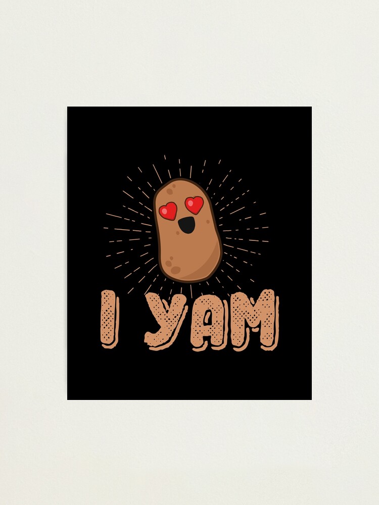 I Yam She's My Sweet Potato Couple T-Shirt Girlfriend Gift I Yam She's My Sweet Potato Couple T-Shirt Girlfriend Gift