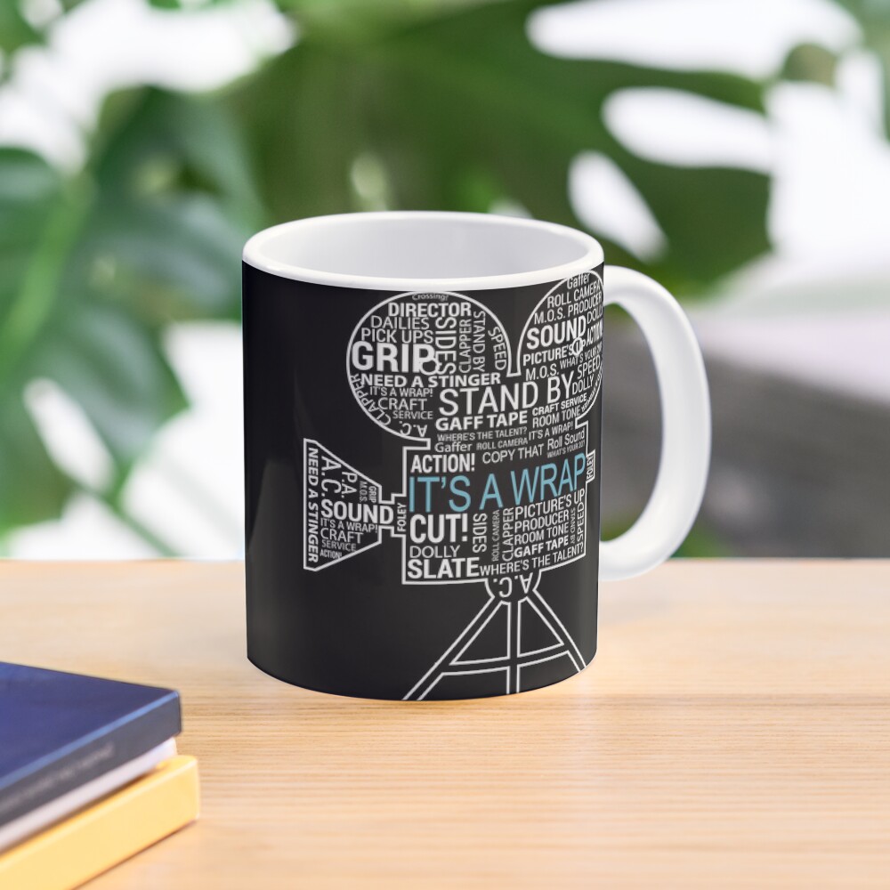 Film Crew Design - It's A Wrap! Coffee Mug