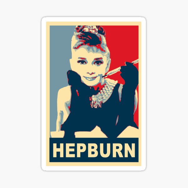 Item preview, Audrey Hepburn Breakfast at Tiffany's Campaign Design  designed and sold by yin888.