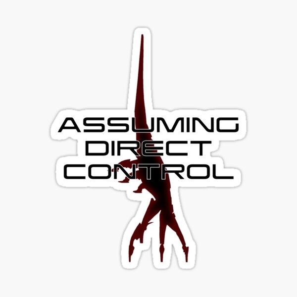 Vista previa del artículo con la obra «Mass Effect - Asumiendo control directo», diseñado y vendido por PantherLilyz.