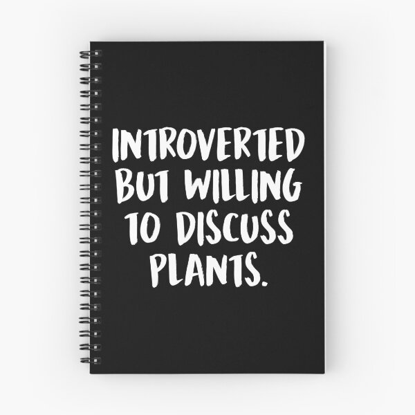 Item preview, Introverted But Willing To Discuss Plants designed and sold by T-shirt For You.
