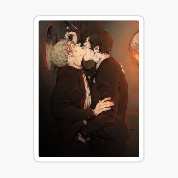 Sherlock: Desperate Kisses Sticker