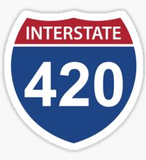 Interstate 420 Sticker