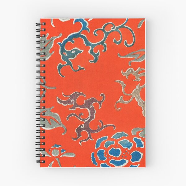 Item preview, Floral pattern Red -  Watanabe Seitei - Japanese art designed and sold by Bebichic.