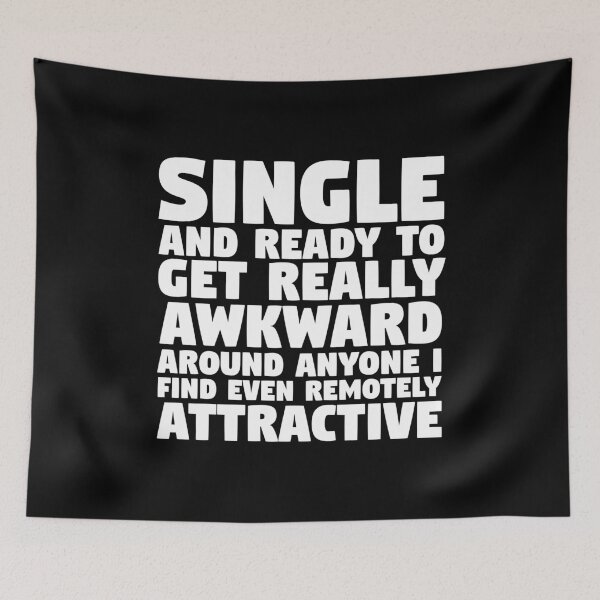 Item preview, Single And Awkward designed and sold by casestees.