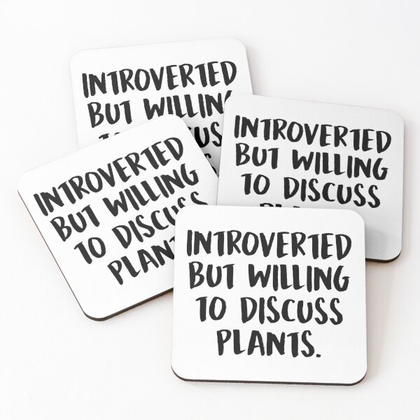 Item preview, Introverted But Willing To Discuss Plants designed and sold by T-shirt For You.