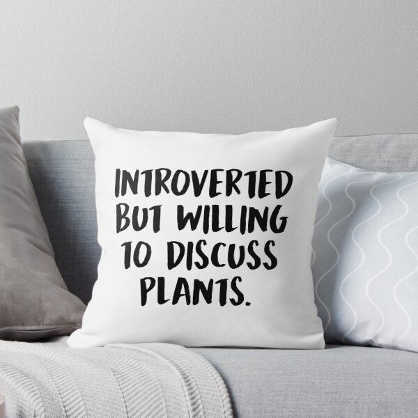 Item preview, Introverted But Willing To Discuss Plants designed and sold by T-shirt For You.
