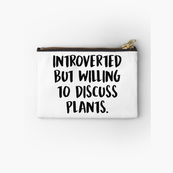 Item preview, Introverted But Willing To Discuss Plants designed and sold by T-shirt For You.