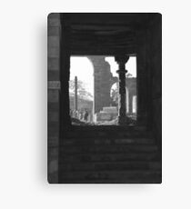 qutub remains Canvas Print
