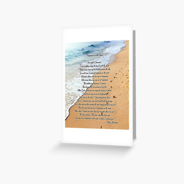 Item preview, FootPrints in the Sand designed and sold by Delights.