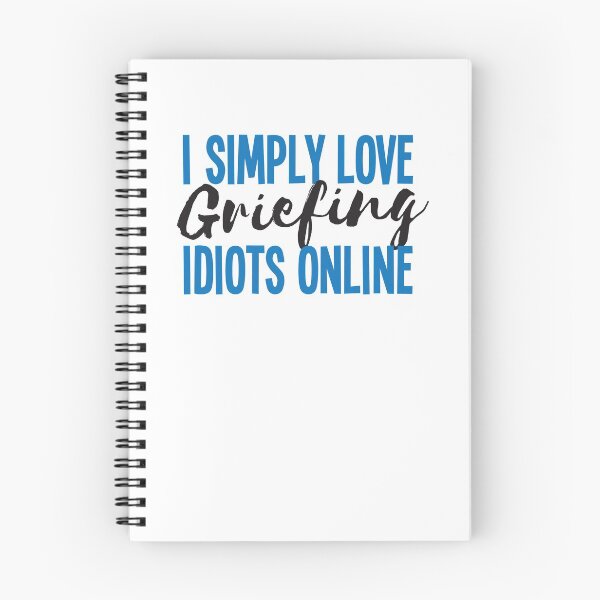 Item preview, I simply love griefing idiots online designed and sold by jazzydevil.