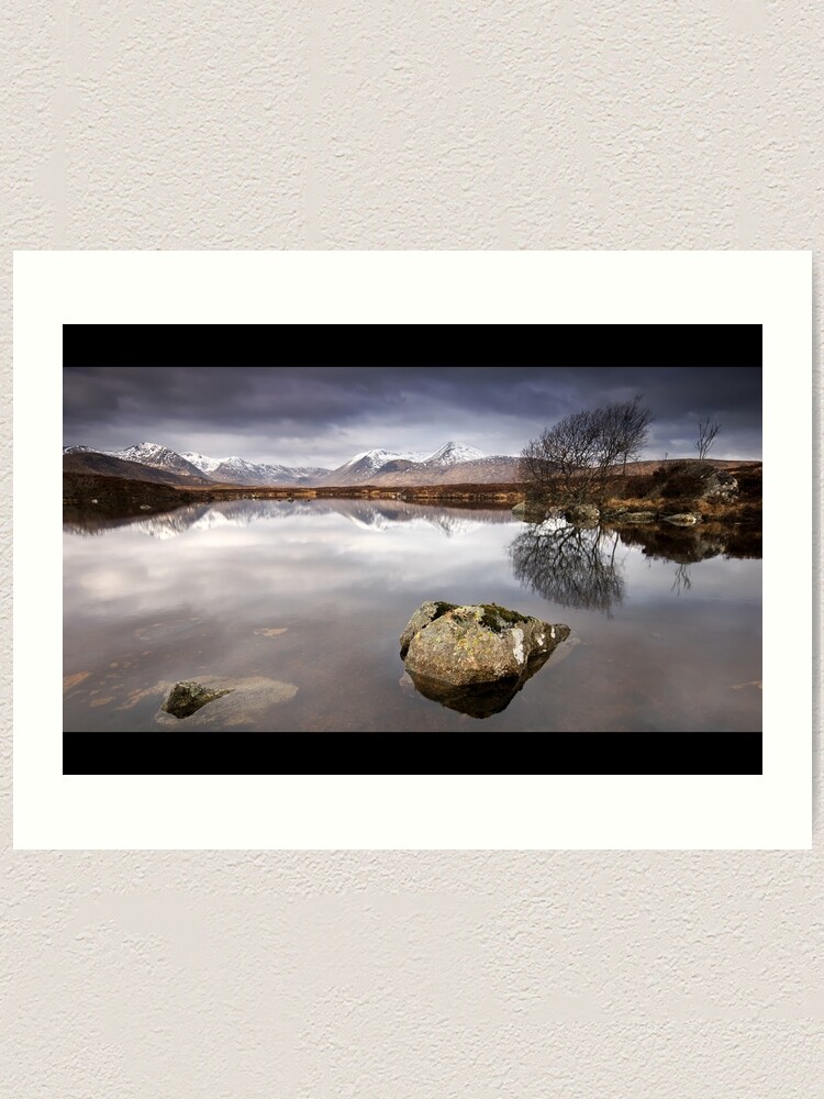 Alternate view of Rannoch Moor Art Print