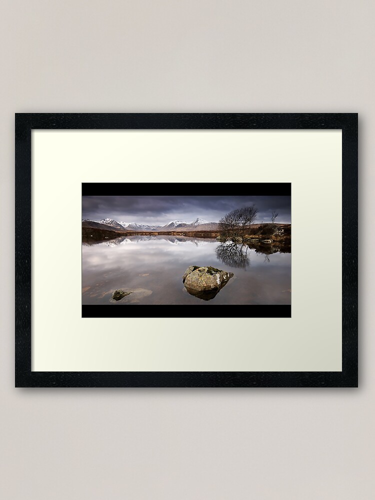 Alternate view of Rannoch Moor Framed Art Print