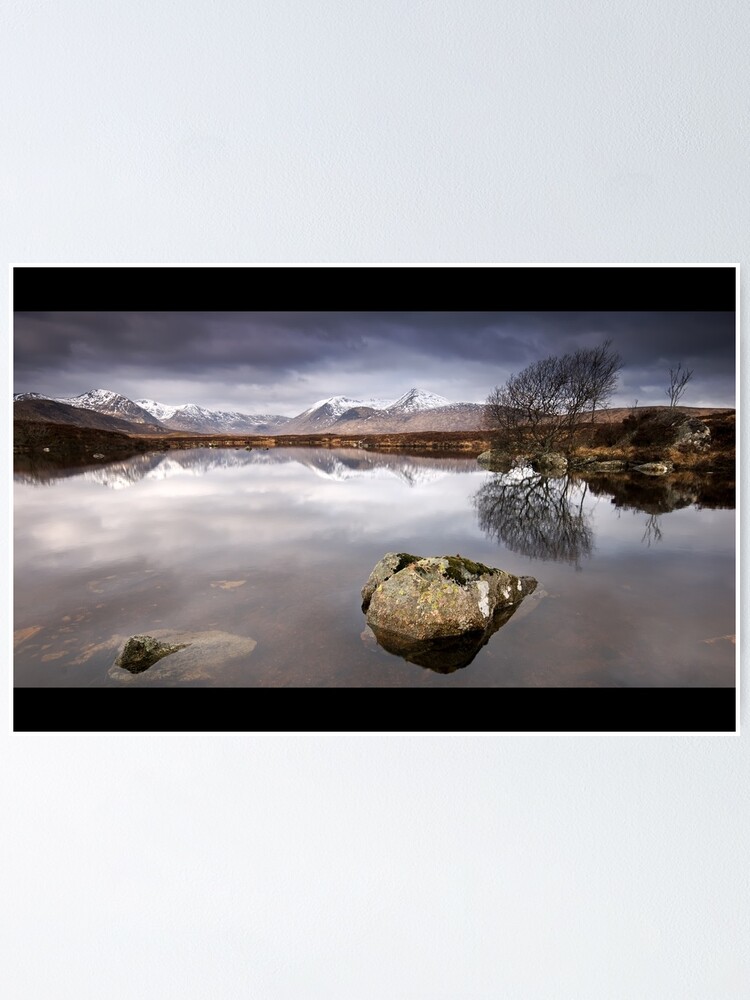 Alternate view of Rannoch Moor Poster
