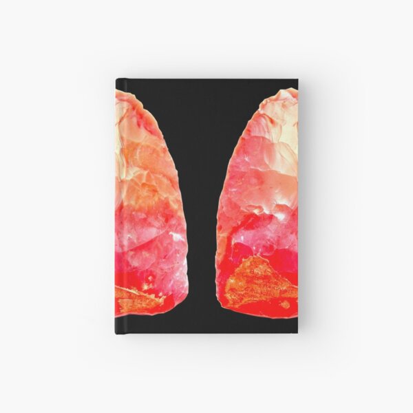 Solar handaxe black Hardcover Journal