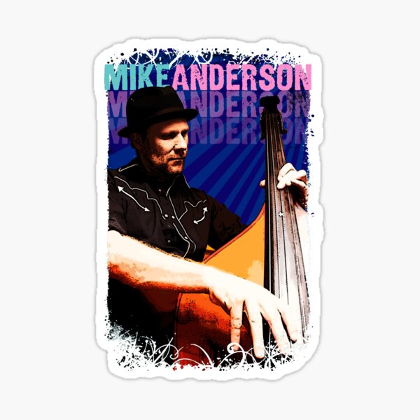 Mike Anderson Poster Sticker