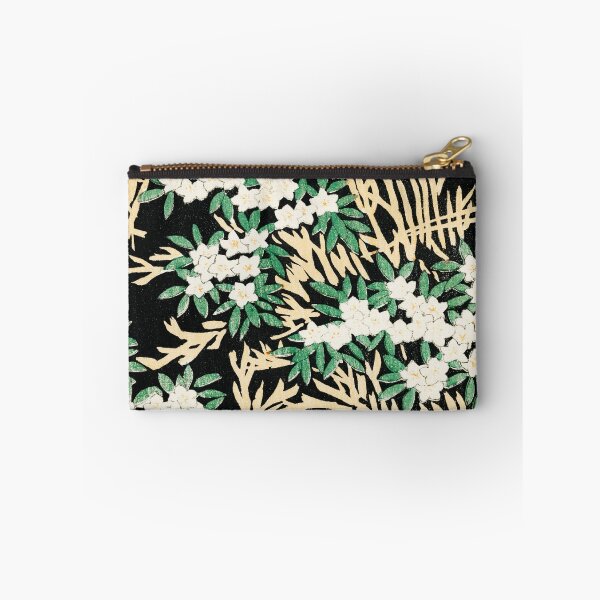 Item preview, Black Floral pattern -  Watanabe Seitei - Japanese art designed and sold by Bebichic.