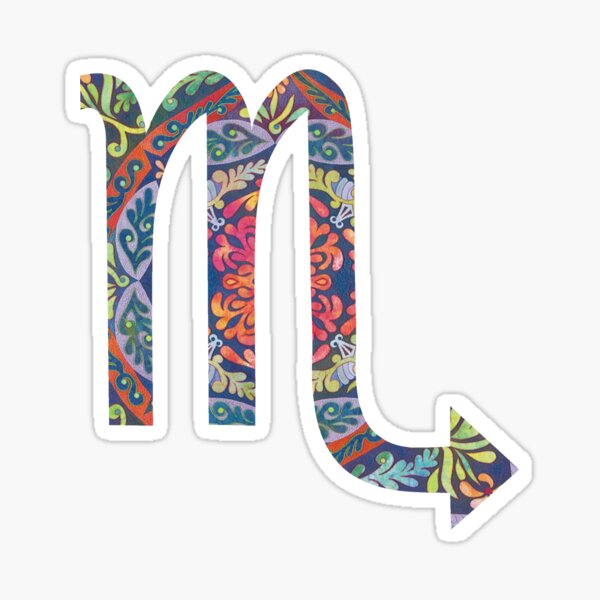 Scorpio Star Sign Sticker