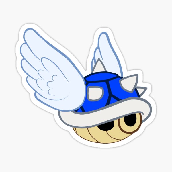 Blue Shell Sticker