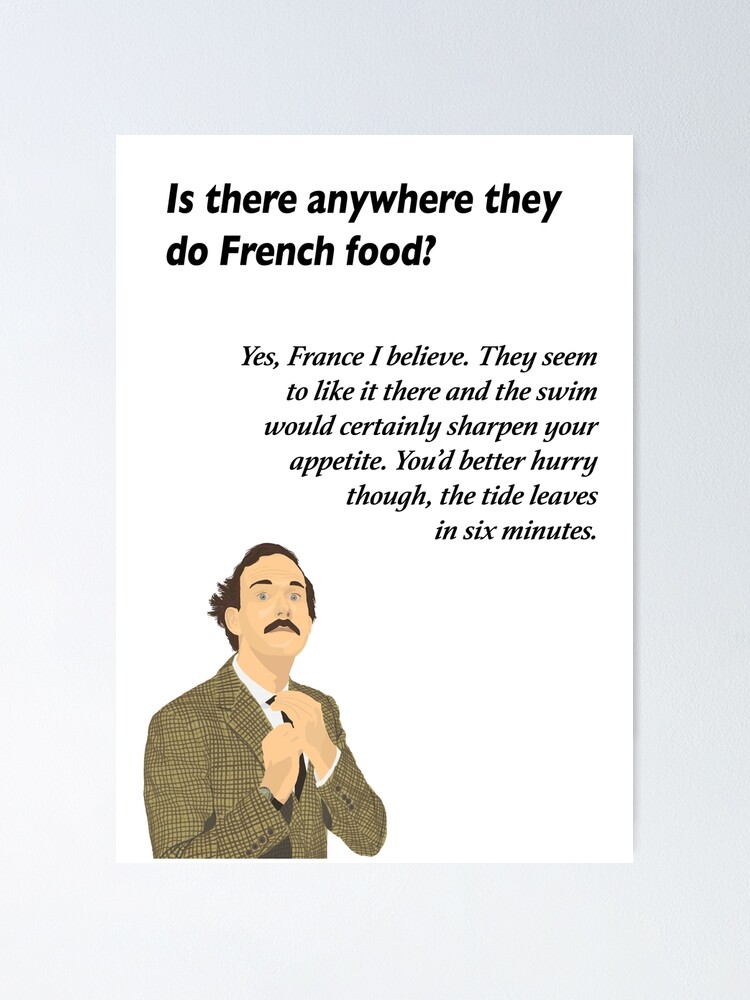 Basil Fawlty French Food Quote