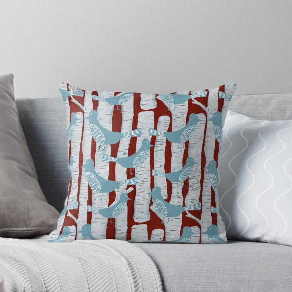 Item preview, For the Birds and Birch Trees designed and sold by MathisDesigns.