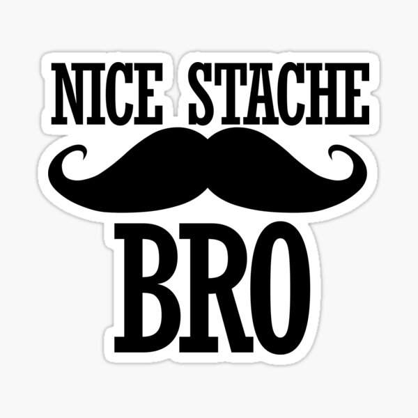 Stache Bros Stickers for Sale