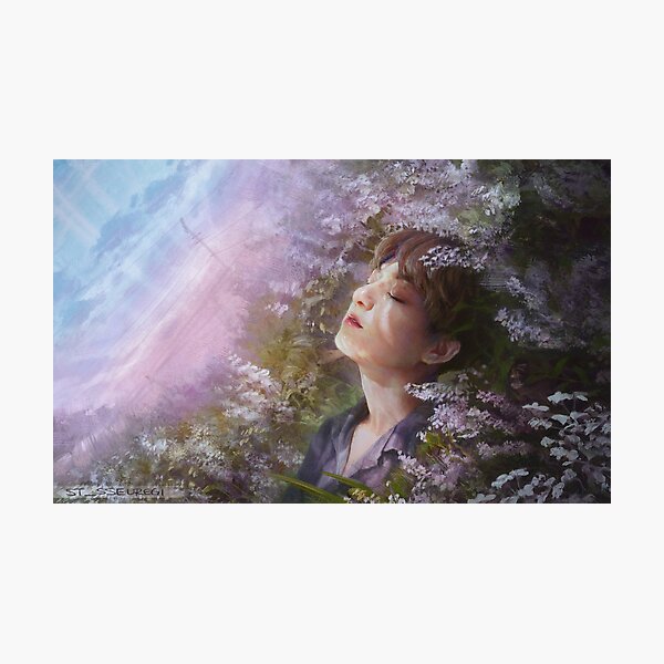 BTS Springtime Jungkook Photographic Print