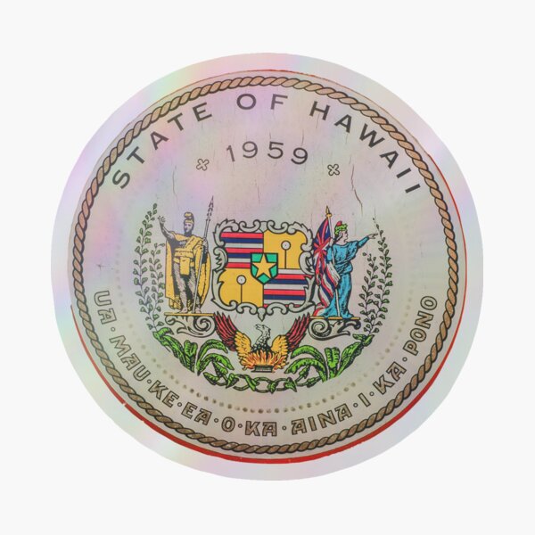 Item preview, Vintage State Of Hawaii Badge designed and sold by mrdoomits.