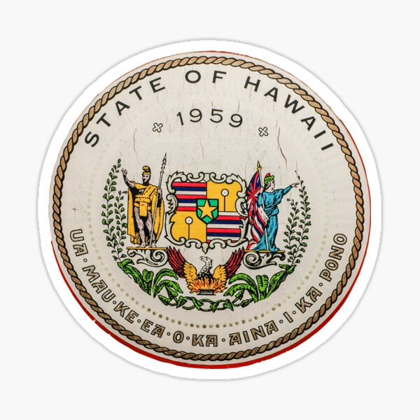 Item preview, Vintage State Of Hawaii Badge designed and sold by mrdoomits.