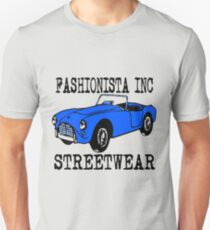 Fashionista Auto Blue Unisex T-Shirt