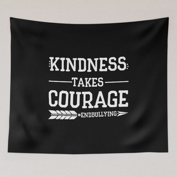 Item preview, Kindness takes Courage product Gift Orange Antibullying design designed and sold by D-C-Designs.