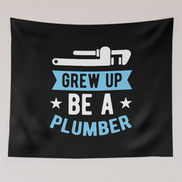 Item preview, Grew Up Be A Plumber Plumbing Birthday Gift designed and sold by haselshirt.