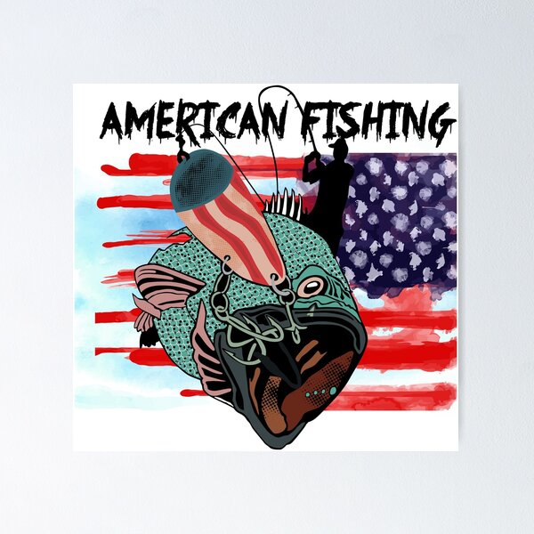 Item preview, Fishing america designed and sold by Of Sports store.