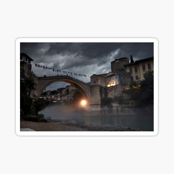 Item preview, The Old Town of Mostar in Bosnia & Herzegovina designed and sold by Cabot Trail Pathfinders.