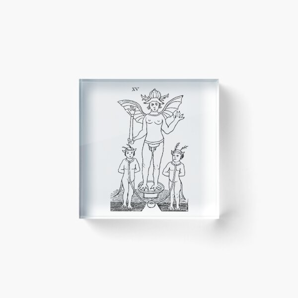 Item preview, Tarot The Devil 15 designed and sold by Talismania.