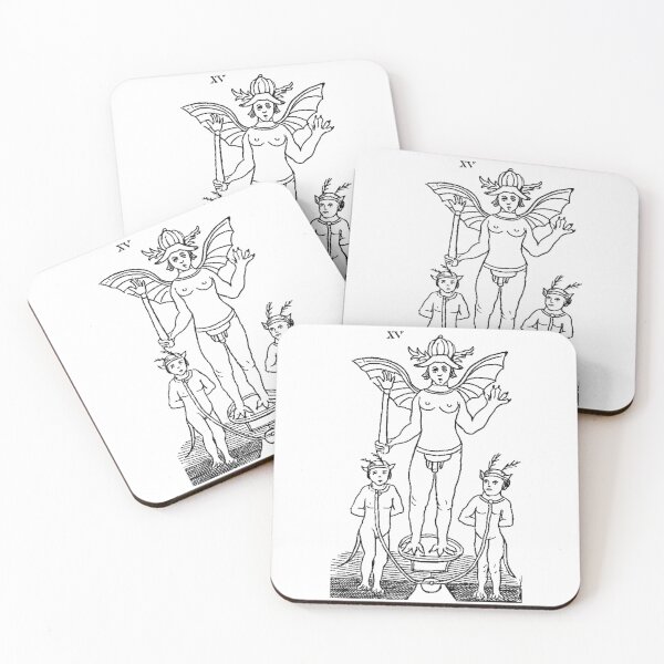 Item preview, Tarot The Devil 15 designed and sold by Talismania.