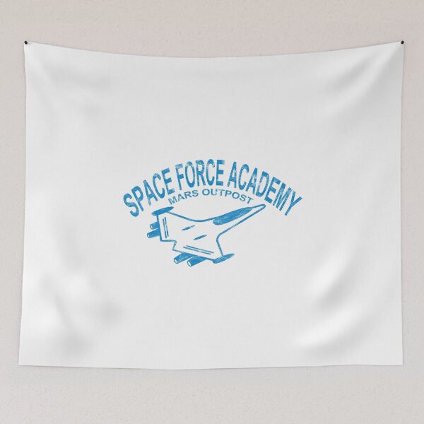 Aperçu de l'œuvre Space Force Academy Navire USA Galactique Militaire USSF Blue Dis créée et vendue par KNUXX Shop.