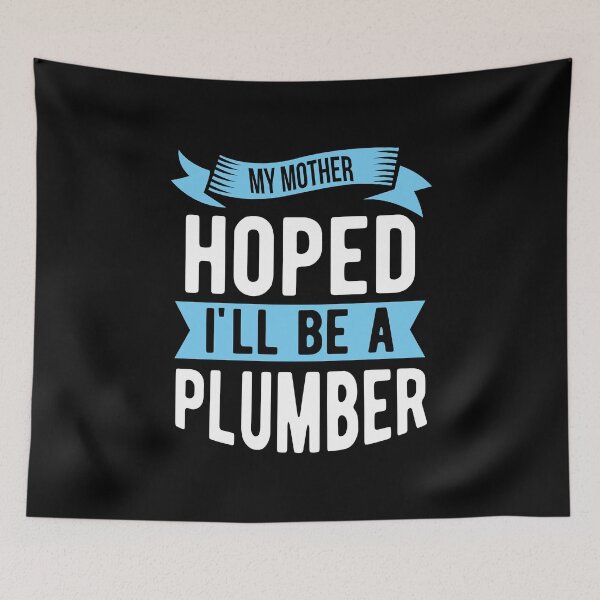 Item preview, Mother Hoped I'll Be Plumber Plumbing Birthday Gift designed and sold by haselshirt.