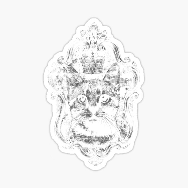 Cat Frame Sticker