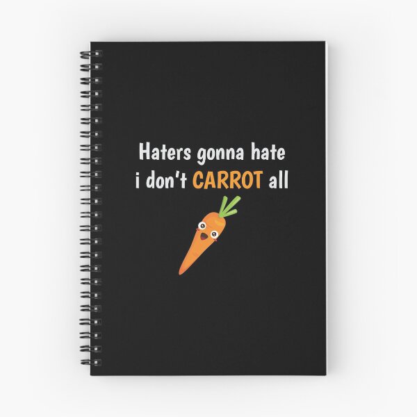 Item preview, Carrot Shirt Haters Gonna Hate I Don't Carrot All Funny Gift Tee designed and sold by haselshirt.