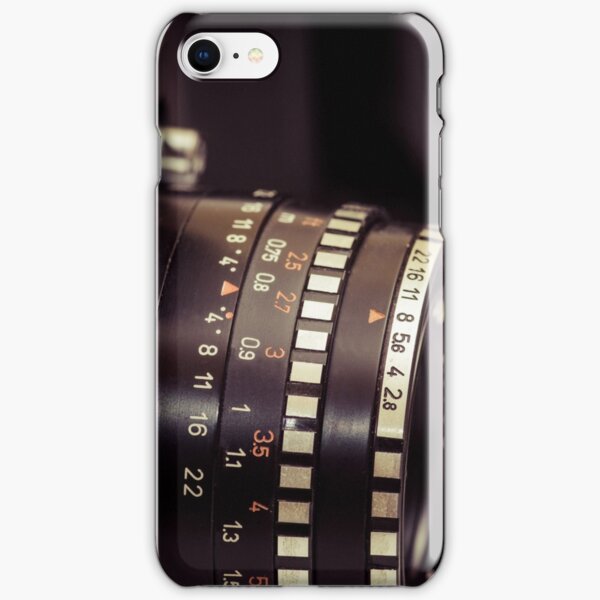 Fotografie - 2 analoge Kamera in Perspektive iPhone Leichte Hülle